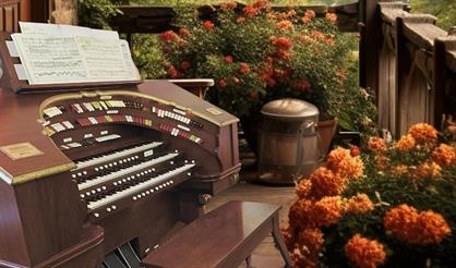 Лето в садах Аргентины и Испании. Орган и гитара