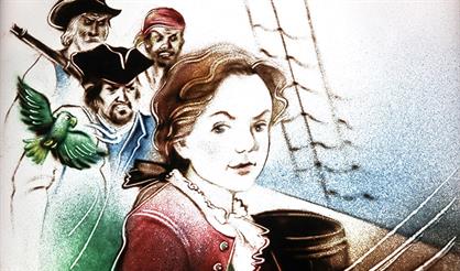 "Остров сокровищ" с песочной анимацией. Читает Михаил Гульдан