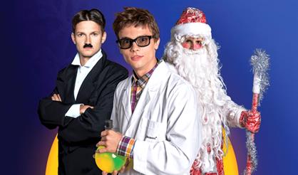 Новогодняя программа «Опасный эксперимент доктора Теслы»