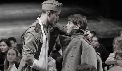 В родном городе