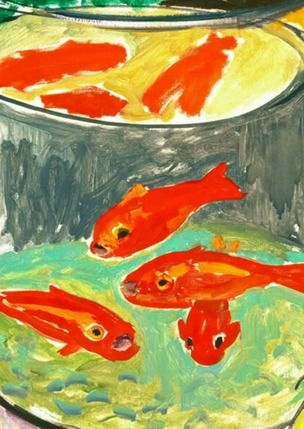 Мастер-класс по живописи «Матисс. Красные рыбки»