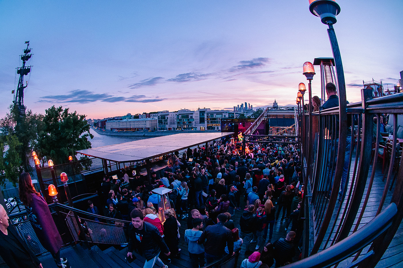 Fantomas rooftop схема зала