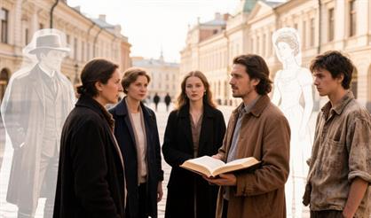 Интерактивная экскурсия "Книжное путешествие с любимыми героями по Хитровке"