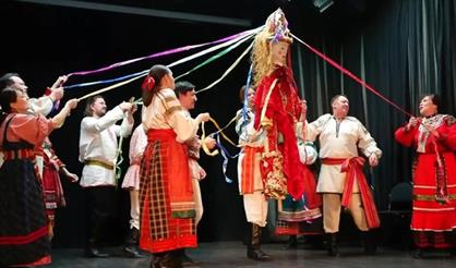 Ансамбль Покровского. Масленица