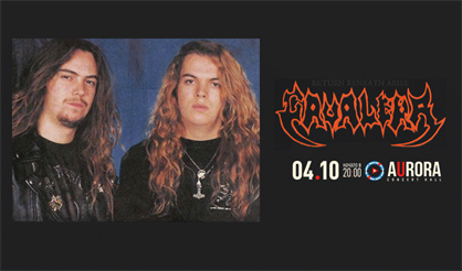 Max & Iggor Cavalera Return: Beneath The Remains & Arise (СПб)