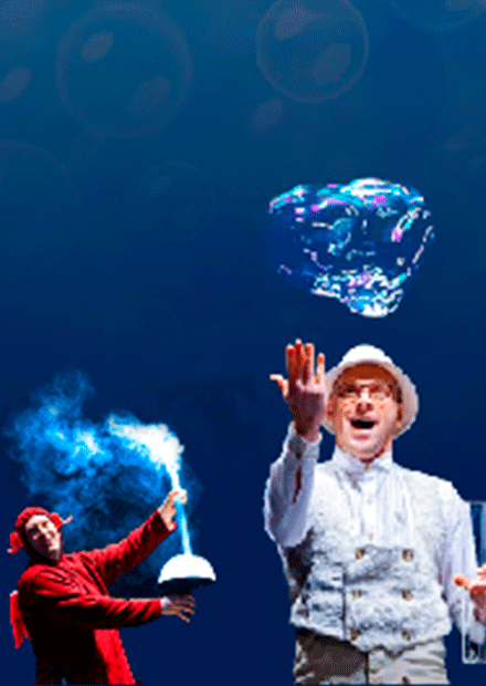Clinc! Легендарное шоу мыльных пузырей (Порт Авентура, Испания)