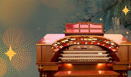 Театральный орган в усадьбе. Рождественский фолк-рок на органе