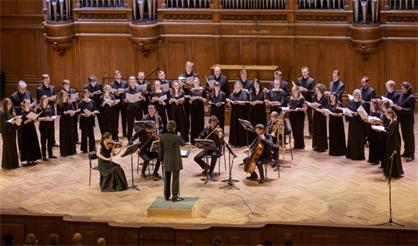 Вокальный ансамбль "Интрада", дирижер - П. Филлипс