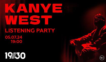 Kanye West Listening Party by Ecstasies