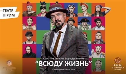 Спектакль без слов Егора Дружинина "Всюду жизнь"