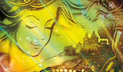 "Спящая красавица" с песочной анимацией. Квартет "Мелодион"