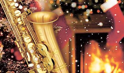Театральный орган в усадьбе. Рождественский вечер. Орган и саксофон