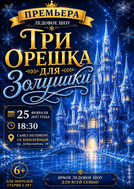 Ледовое шоу "Три орешка для Золушки"