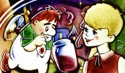 Музыка "Союзмультфильма" с песочной анимацией