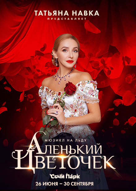 Ледовое шоу Татьяны Навки "Аленький цветочек" (г. Сочи)