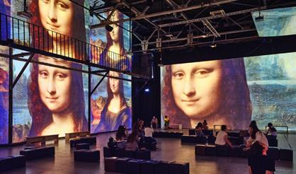 Мультимедийные выставки "Искусство Японии: от Хокусая до современности" и "Леонардо Да Винчи. Тайна гения"