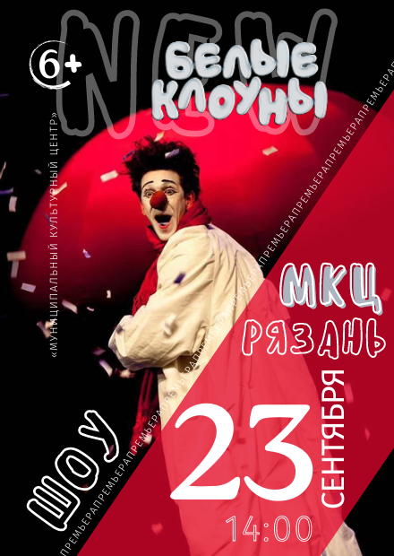 Шоу "Белые клоуны" (Рязань)