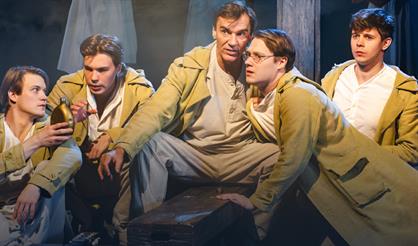 Василий Тёркин​. Сцена "Чердак Сатиры"