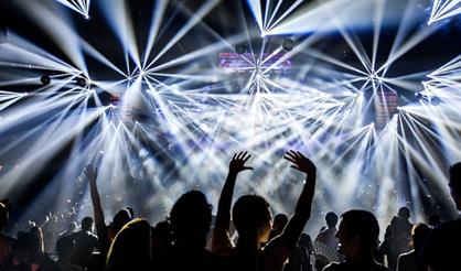 Дискотека в белом (г. Барнаул)