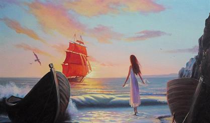 Алые паруса. Орган, арфа, саксофон, флейта, дудук