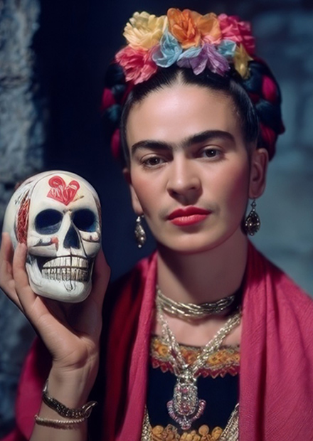 Мастер-класс «Калавера в стиле Фриды»