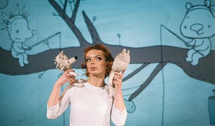 Ежик и медвежонок