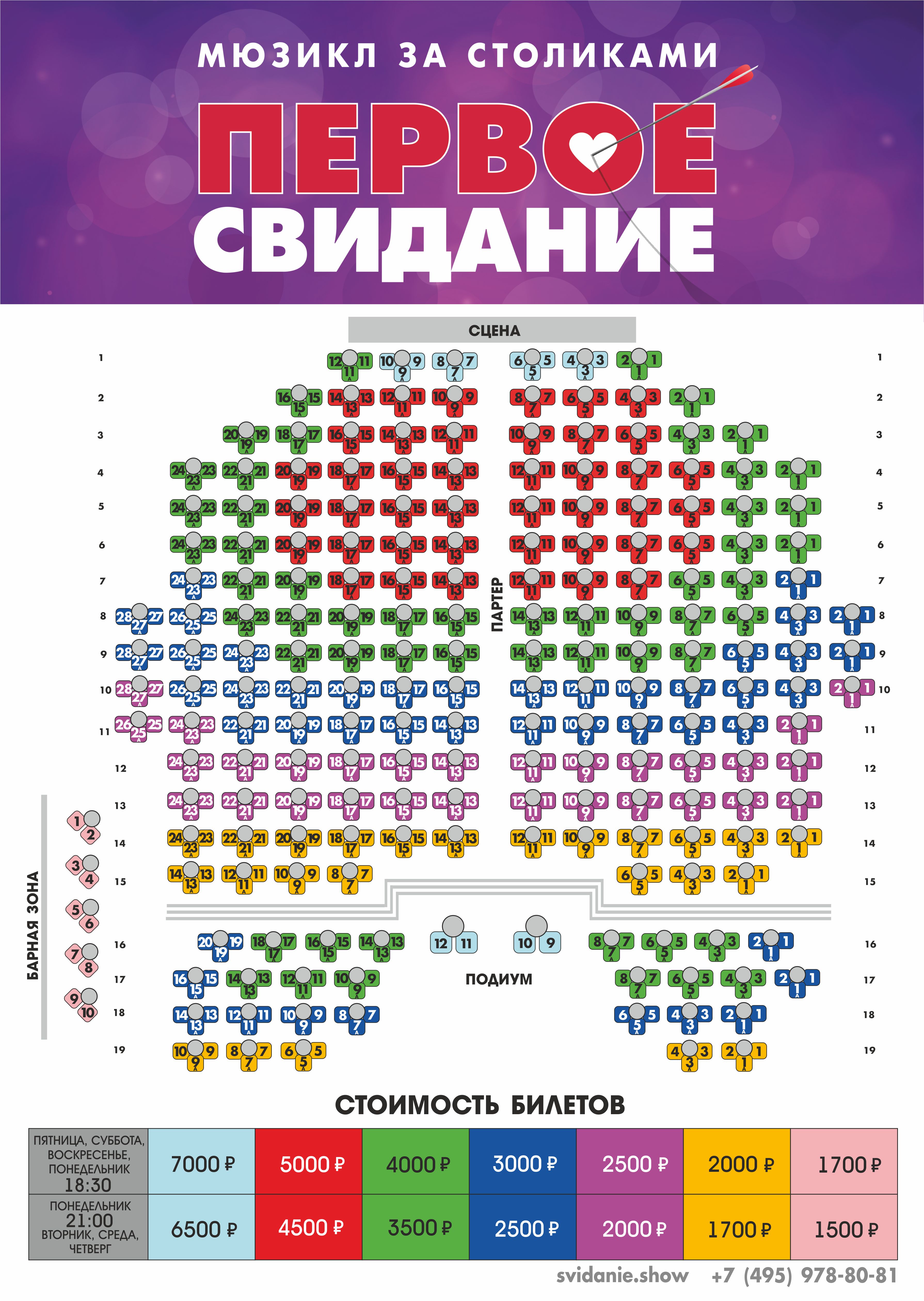 Мюзикл за столиками первое свидание театр мдм