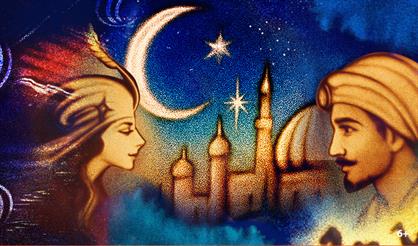 Музыкальная сказка с песочной анимацией "Синдбад-мореход"