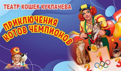 Театр кошек Юрия Куклачёва. Приключение котов-чемпионов (г. Жуковский)
