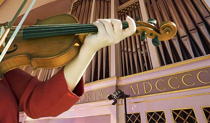 Орган, голос, струнные. Бах, Вивальди