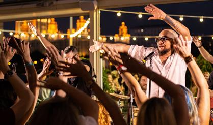 Latin Vibe by Willie Key. Легендарная латина на крыше