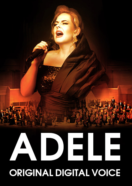 Adele Show Original Digitial Voice with symphonic orchestra