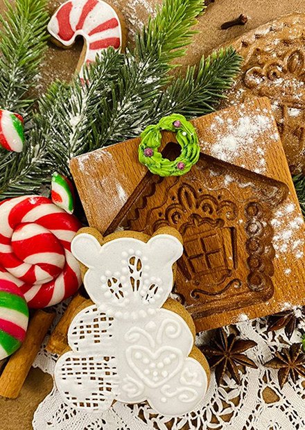 Новогодняя выпечка и роспись пряников и экскурсия в музее