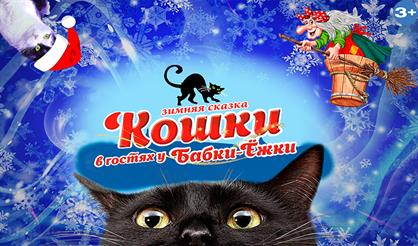 Зимняя сказка "Кошки в гостях у Бабки-Ёжки"