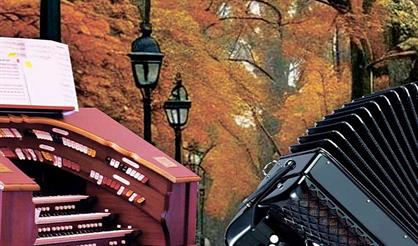 Театральный орган в усадьбе. Диалог в джазе. Орган и баян