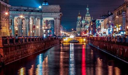 Ночной Петербург