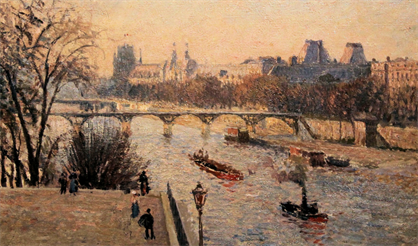 Писсаро и Моне. Романтический вечер в Париже. Орган, саксофон и труба