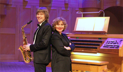 Классика и джаз. Орган и саксофон