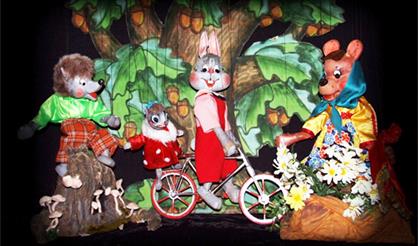 Ёжик, Зайка и Топтыжка