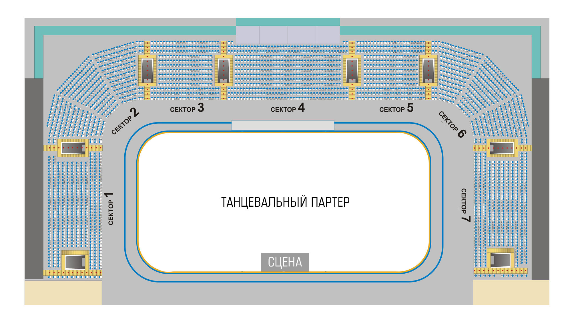 Схема зала олимпийский схема зала с местами