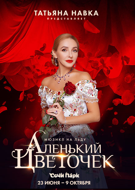 Ледовое шоу Татьяны Навки "Аленький цветочек" (г. Сочи)