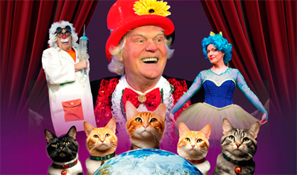 Театр кошек Юрия Куклачёва "Коты спасают мир"