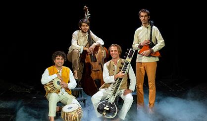 Ситар & балалайка. Группа "Раги Ганги"