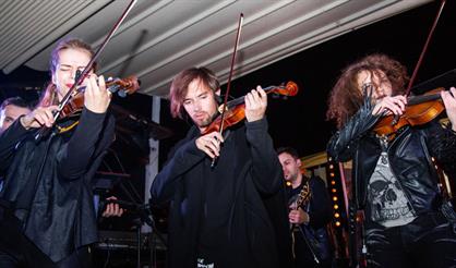 Симфоническое rock & pop show на теплой крыше. Imperialis Orchestra