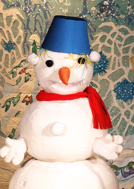 Приключения Снеговика в Новогоднем сказочном лесу. Зона подарков
