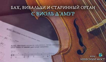 Бах, Вивальди и старинный орган с виоль д'амур