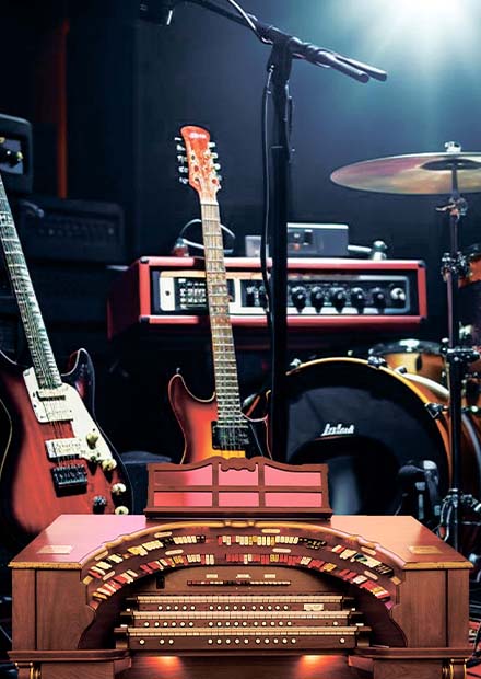 Театральный орган в усадьбе. Рок, джаз, мюзикл