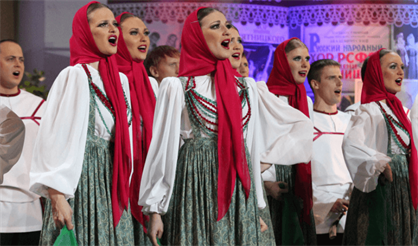 Хор имени М.Е. Пятницкого и оркестр "Россия"