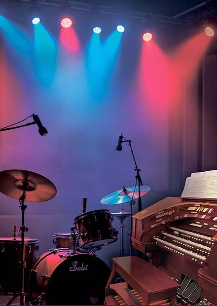 Театральный орган в усадьбе. Классика рока